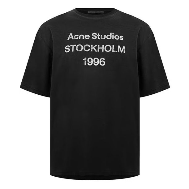 ACNE STUDIOS Logo 印花短袖