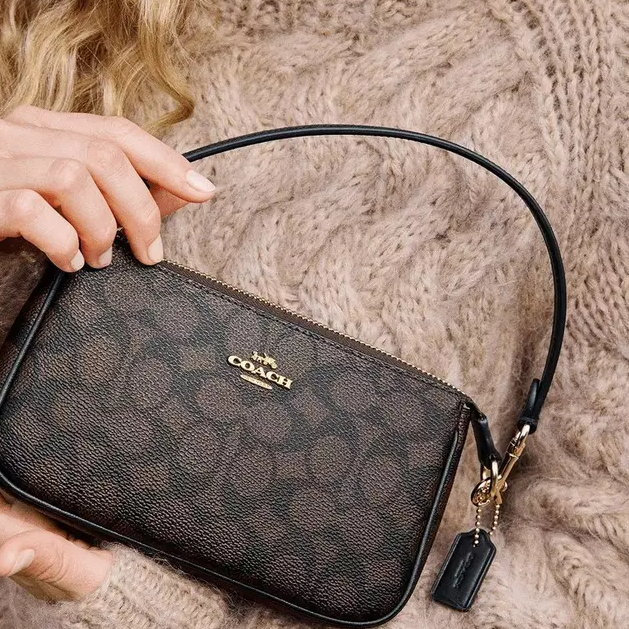 Coach Outlet：蔻驰包袋上新热卖！入手 Laurel 麂皮流浪包