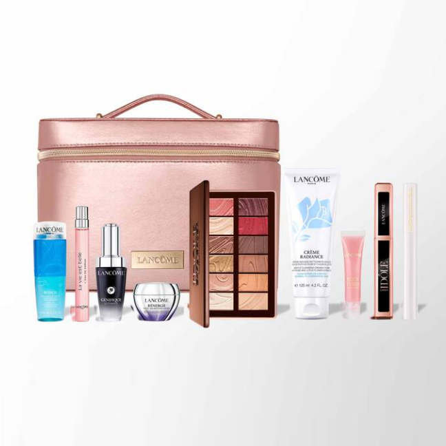 Lancome Canada：上新！兰蔻假日礼包 含8个正装产品 带奢华旅行盒（总价值$690）