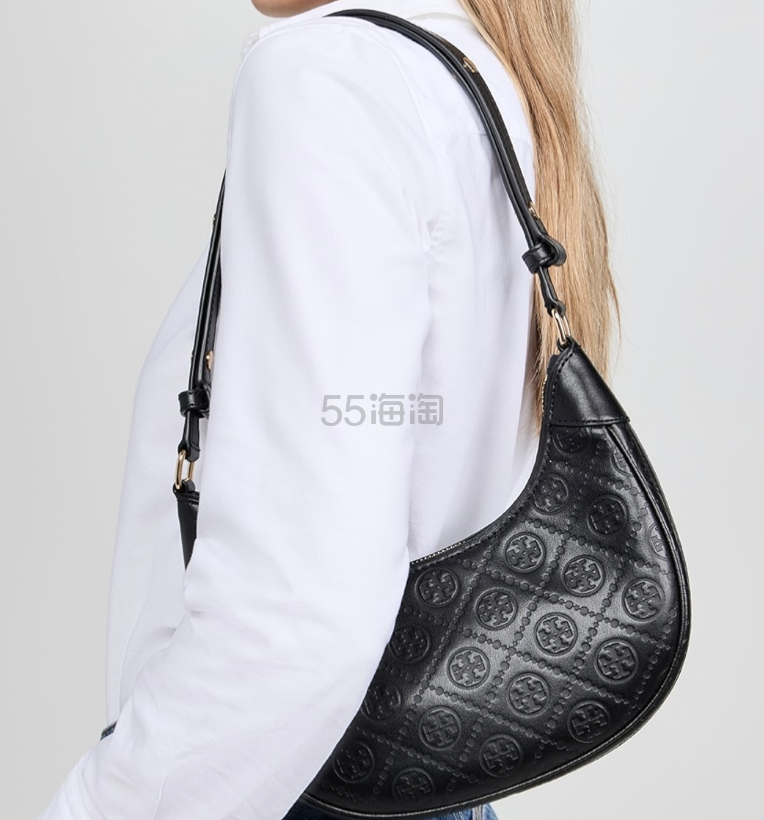 Tory Burch T Monogram Debossed Crescent 包包