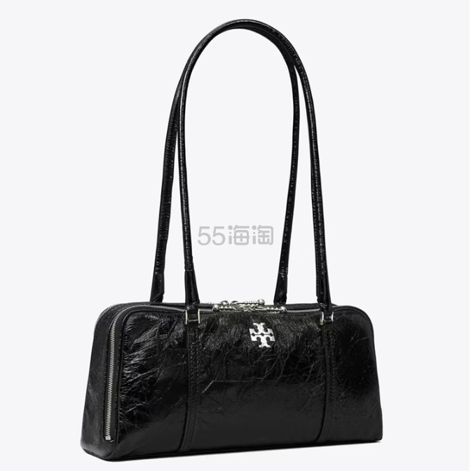 Tory burch 汤丽柏琦 小号 褶皱油蜡皮单肩包