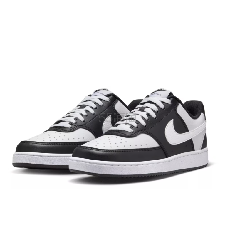Nike 耐克 Court Vision 低帮运动鞋 黑白配色
