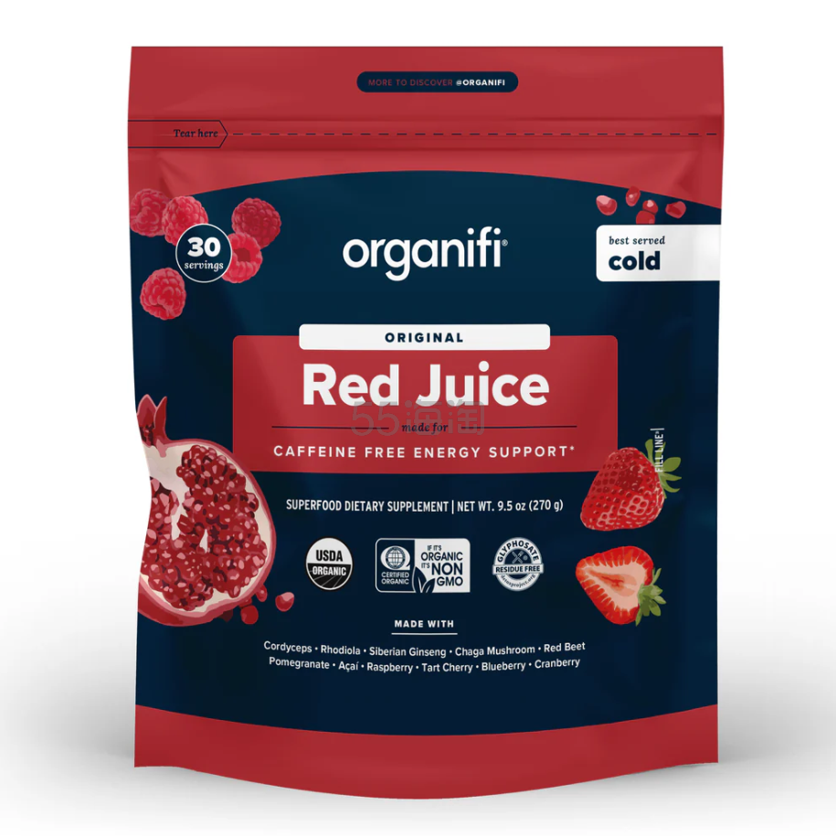 Organifi Red Juice 浆果饮料