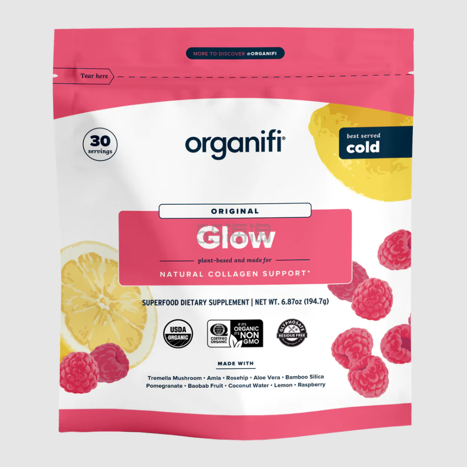 Organifi Glow 覆盆子柠檬水