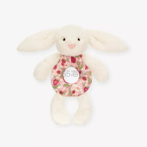 Jellycat 碎花邦尼兔摇铃