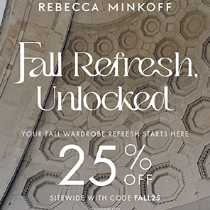 Rebecca Minkoff：秋季大促！全场包袋热卖