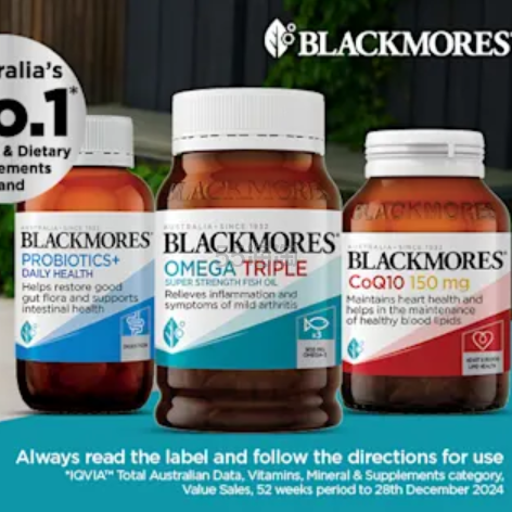 Chemist Warehouse：Blackmores 澳佳宝专区热销