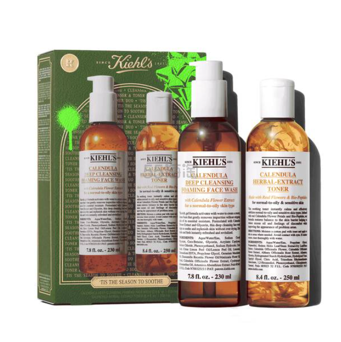 Kiehl's  金盏花护肤套装