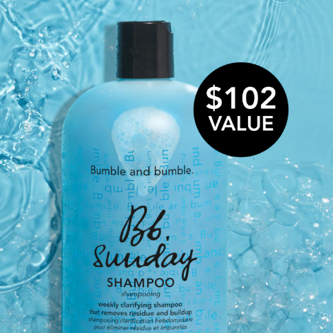 Bumble and Bumble：洗护产品全场热卖 日常满赠更新9/19