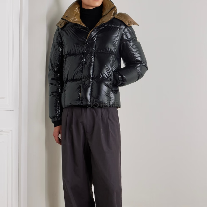 MONCLER Parana 黑色羽绒服