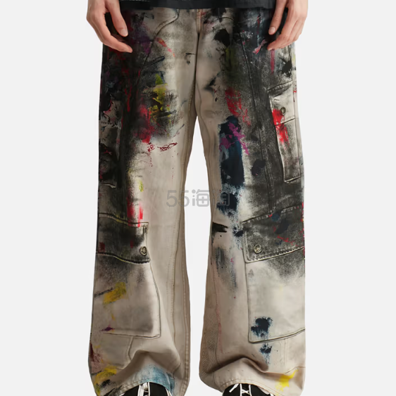 Acne Studios 1981涂鸦牛仔裤