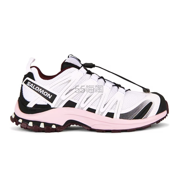上新！SALOMON 萨洛蒙 XA Pro 3D 粉白色运动鞋