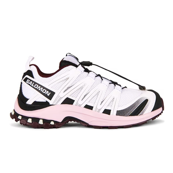 上新！SALOMON 萨洛蒙 XA Pro 3D 粉白色运动鞋