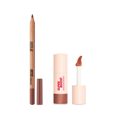 Make Up For Ever 玫珂菲保湿丰盈唇彩​+唇线笔套装