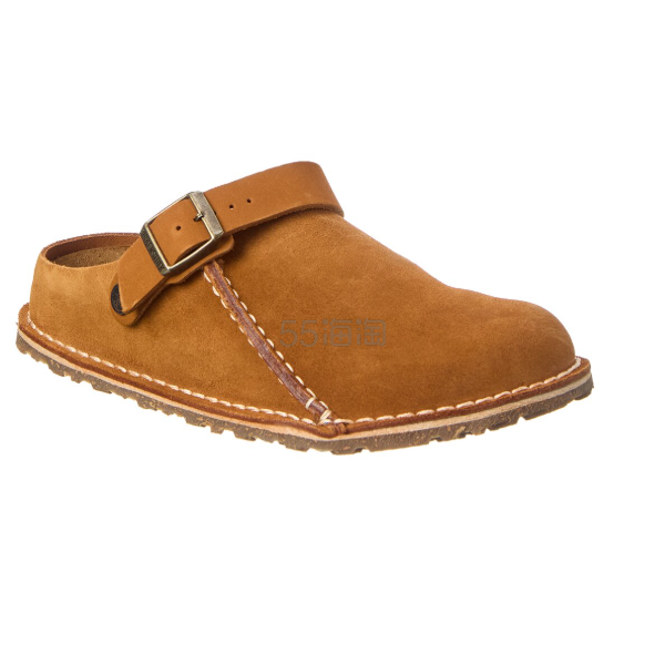 Birkenstock 勃肯 Lutry 窄麂皮拖鞋