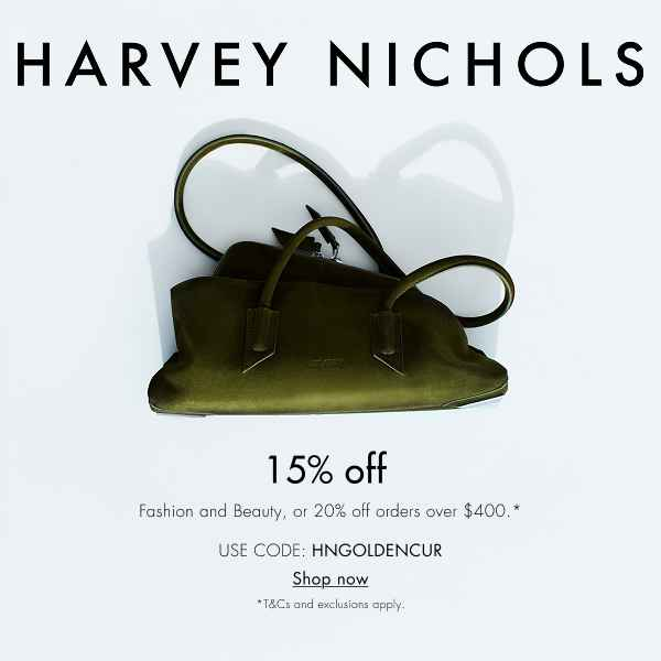 Harvey Nichols US：黄金周大促！关注西太后、Hoka、Acne 等