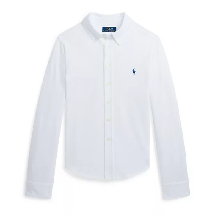 码全！Polo Ralph Lauren 拉夫劳伦大童款轻薄棉质衬衫 3色可选