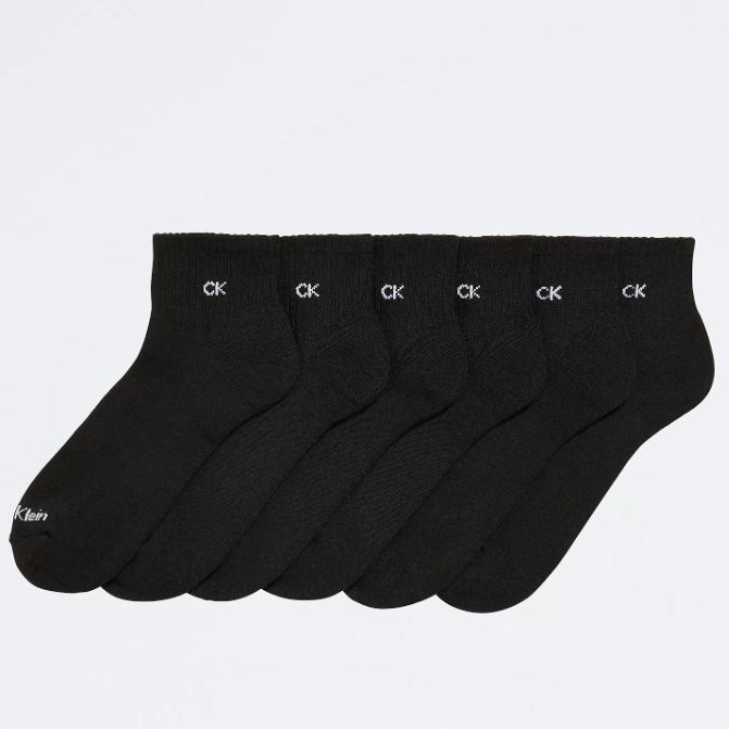 Calvin Klein 字母徽标袜子 6双