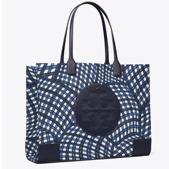 满$500享7折！Tory Burch 汤丽柏琦 Ella 印花托特包