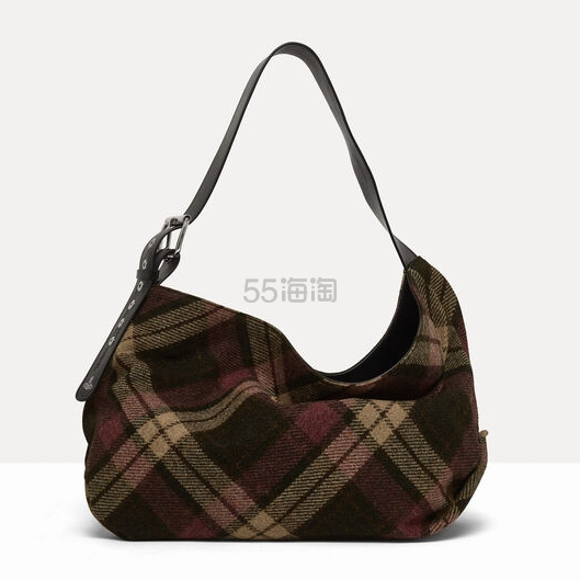 Vivienne Westwood 西太后 Maxime 大号红色格纹单肩包
