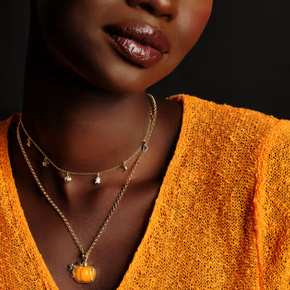 Kendra Scott：白女首饰爱牌 万圣节系列上新！幽灵项链$75