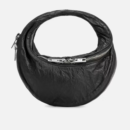 虞书欣同款！Alexander Wang Memory twyst Mini 褶皱单肩手提包