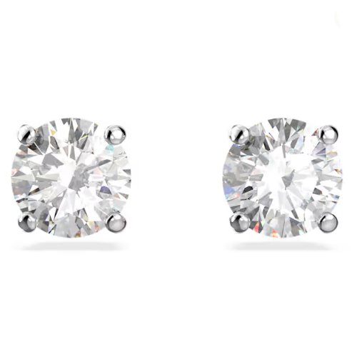 Swarovski 施华洛世奇 白色圆钻耳钉