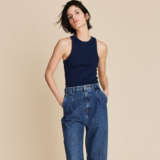 7 For All Mankind：亲友特卖会  长袖圆领T恤$60 牛仔中长裙$111