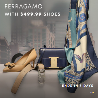 Gilt：Ferragamo 菲拉格慕大促！入手配饰、鞋履、包袋等