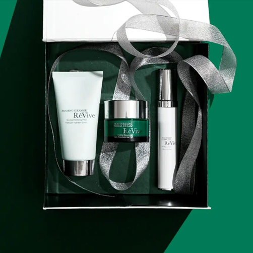 Revive 美网：节日护肤套装上线 洁面保湿霜3件套$295