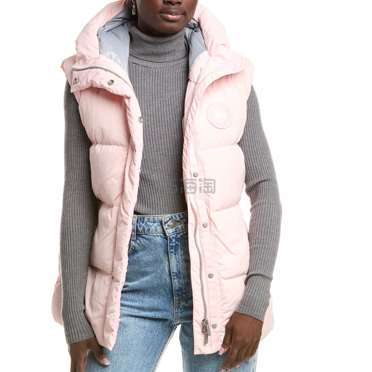 Canada Goose Rayla 粉色羽绒马甲