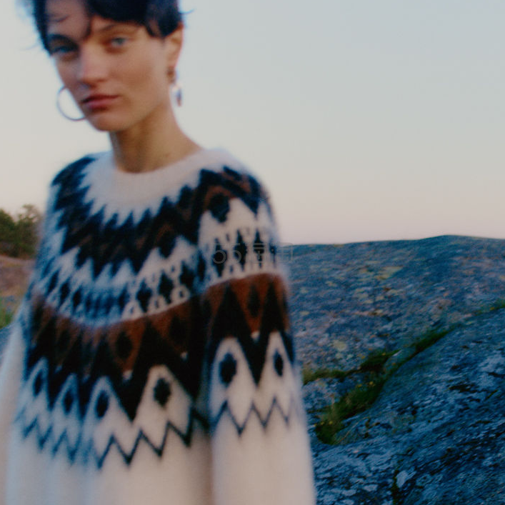 &other stories 圆领毛衣