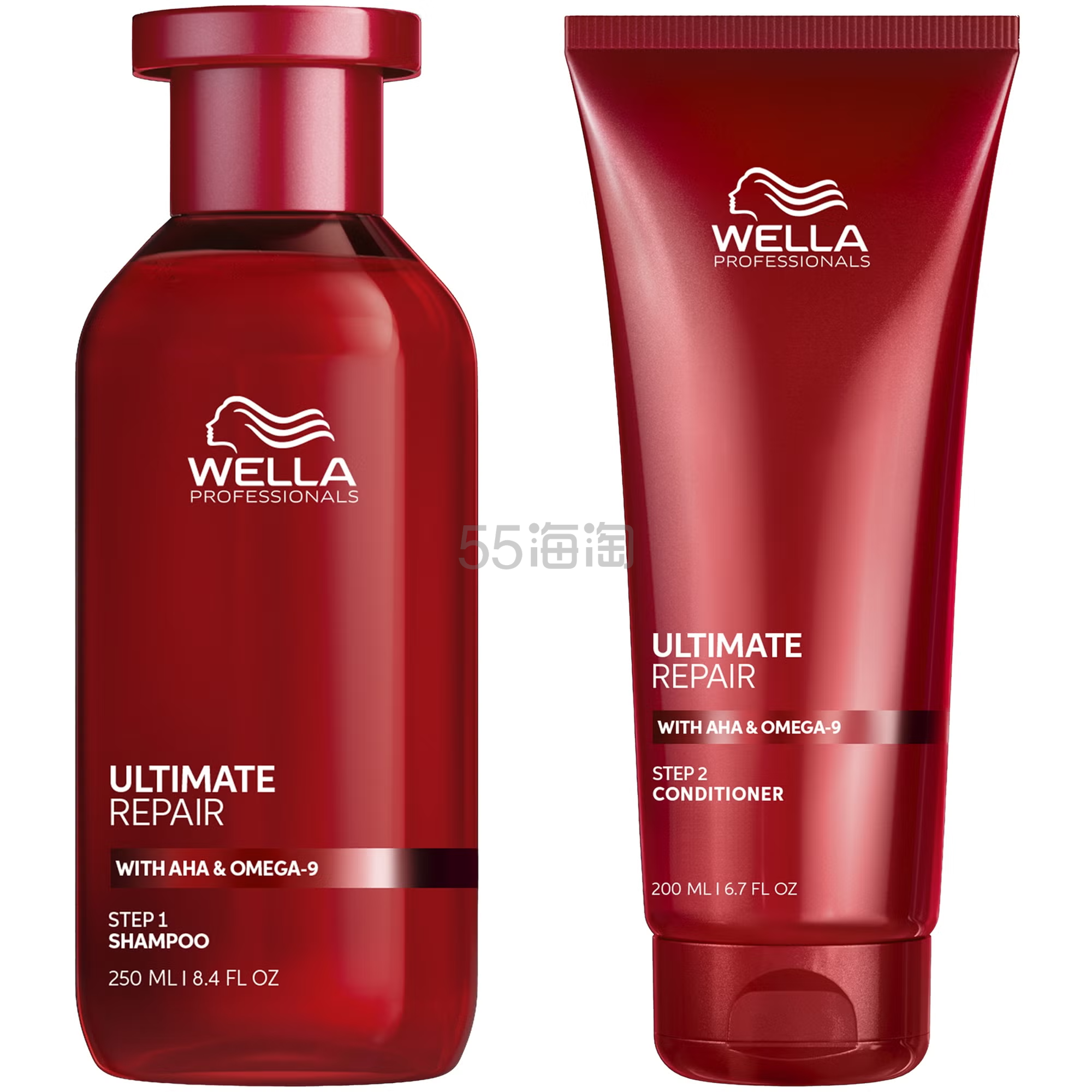 Wella Professionals 终极修复洗发水和护发素套装