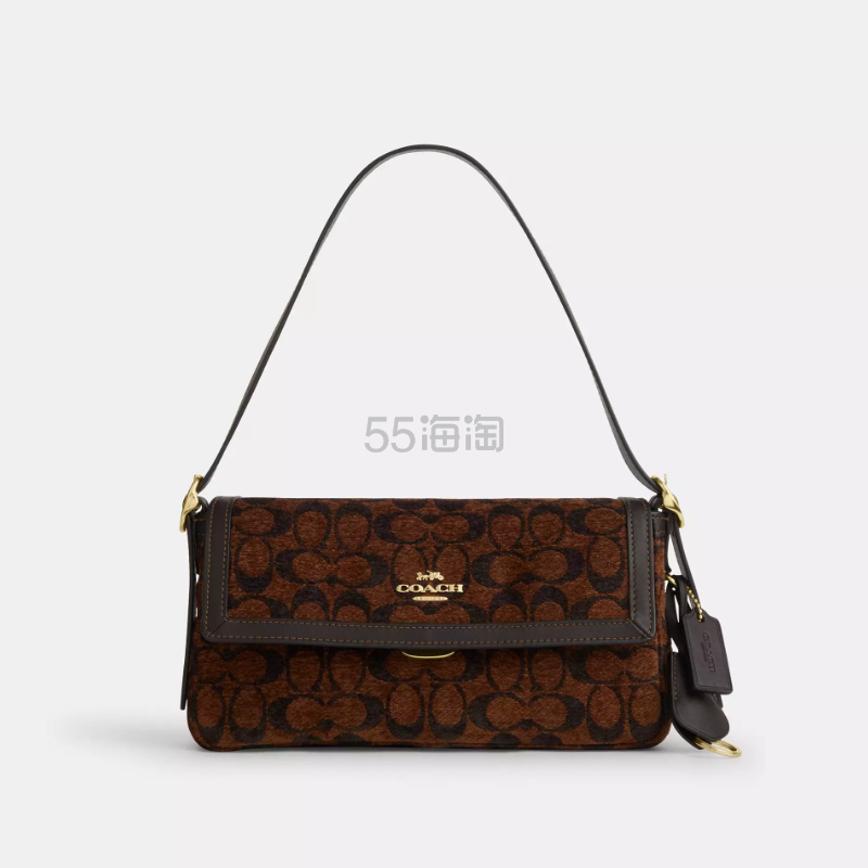 蹲上线！Coach 蔻驰 Etta 小号雪尼尔斜挎包
