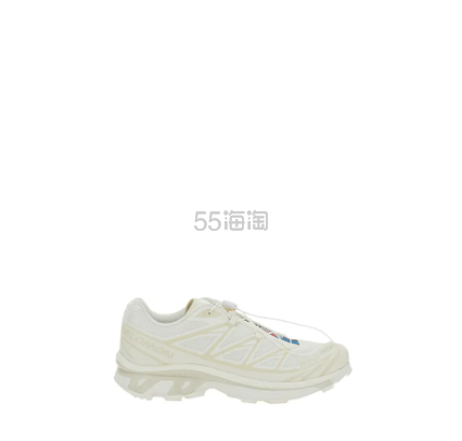 Salomon 'xt-6 S/lab' 白色抽绳网眼高科技面料运动鞋