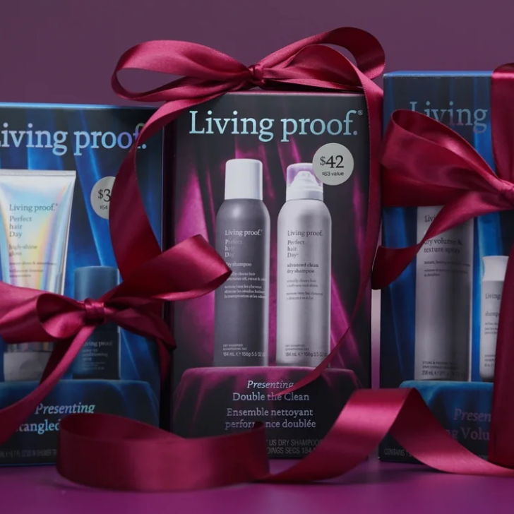 Living Proof：洗护发节日套装上新 顺发亮泽假日套装$38