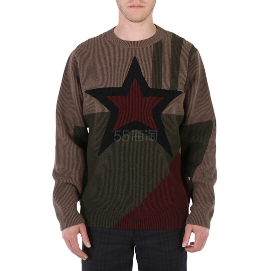 Burberry 男士星星羊毛毛衣