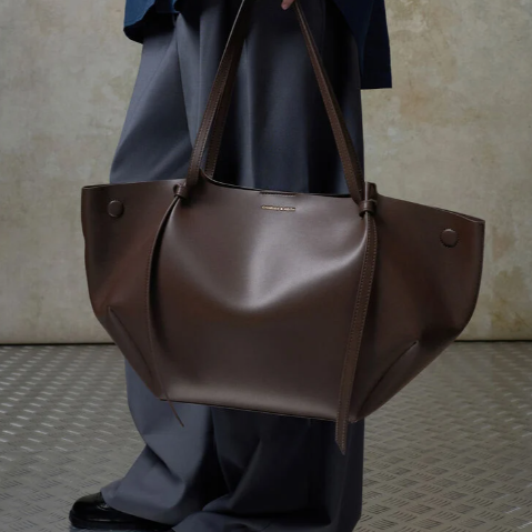 补货！Charles & Keith XL Calla 托特包