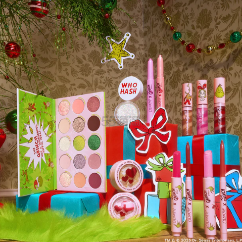 ColourPop 卡拉泡泡：The Grinch《鬼精灵》联名系列上新热卖