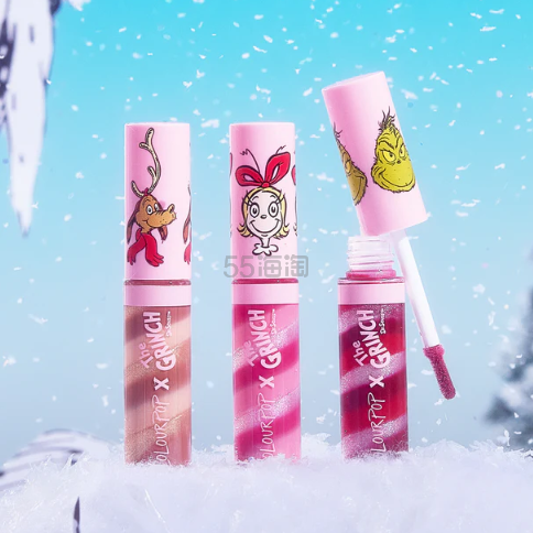 ColourPop X The Grinch 联名款唇彩套装