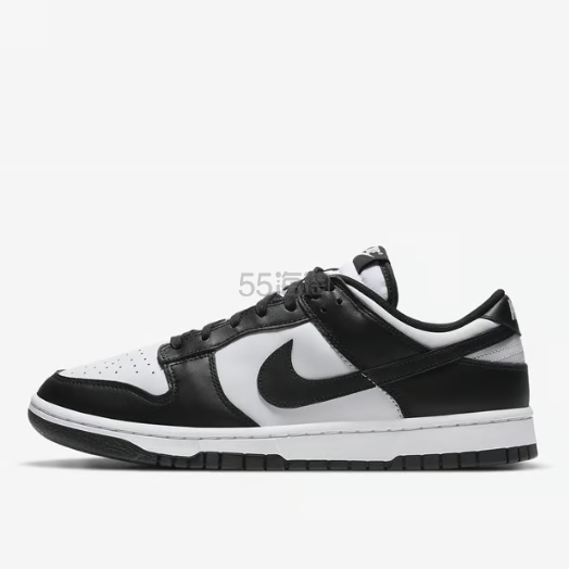 Nike 耐克 Dunk Low Retro 黑白熊猫配色运动鞋