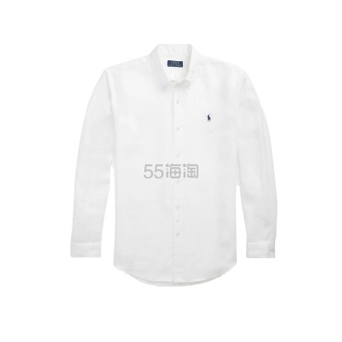 Polo Ralph Lauren 拉夫劳伦白色亚麻衬衫