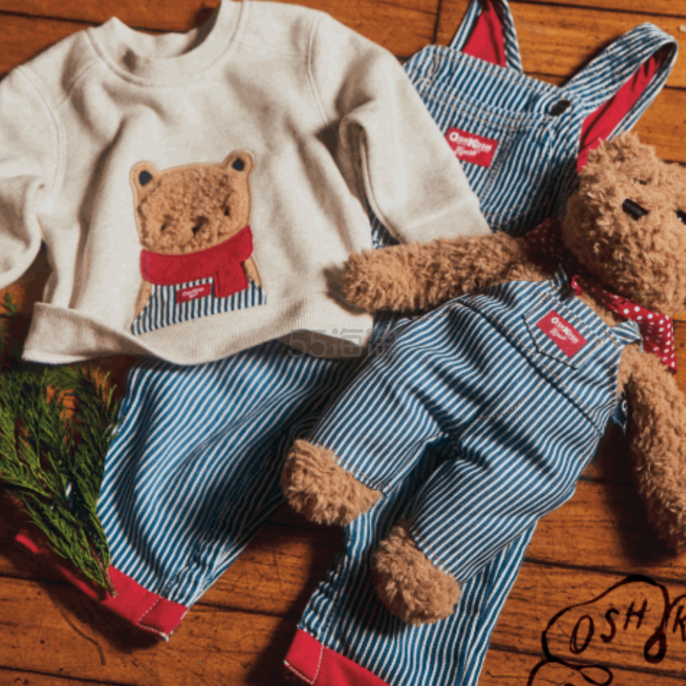 Carter's：OshKosh® 复刻版 Hickory 系列