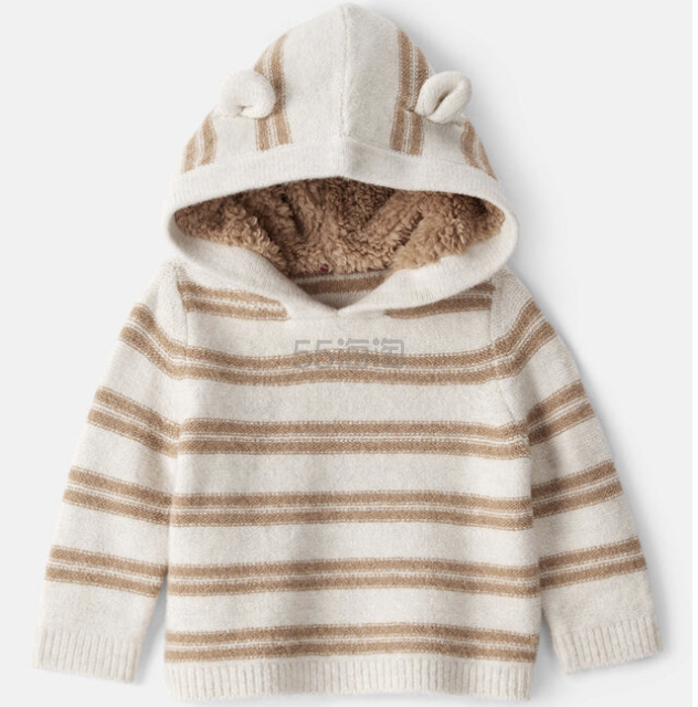 OshKosh B'gosh 熊熊条纹针织衫