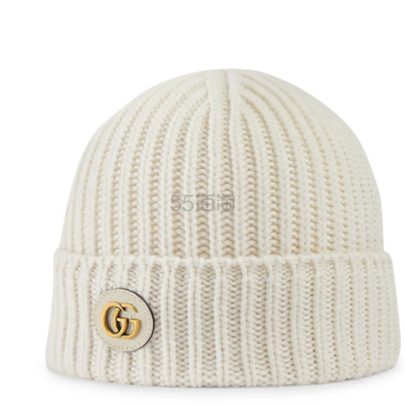 Gucci 羊绒 双G 羊毛帽