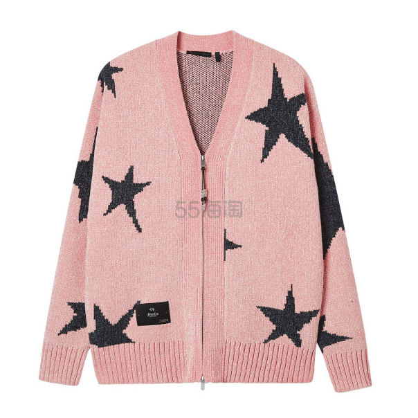 直降好价！FIVE CM 星星图案针织开衫