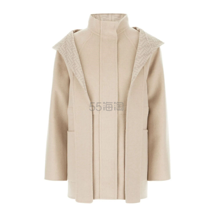 Fendi 芬迪双层羊毛派克大衣