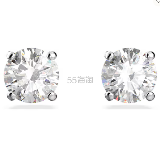 Swarovski 施华洛世奇 圆钻耳环