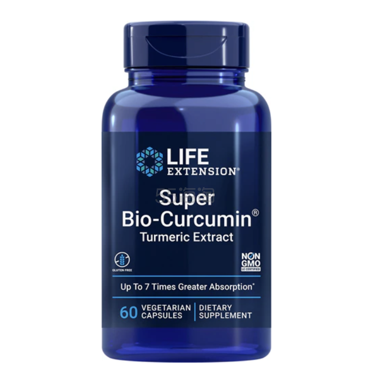 Life Extension 超级姜黄素 400mg，60粒