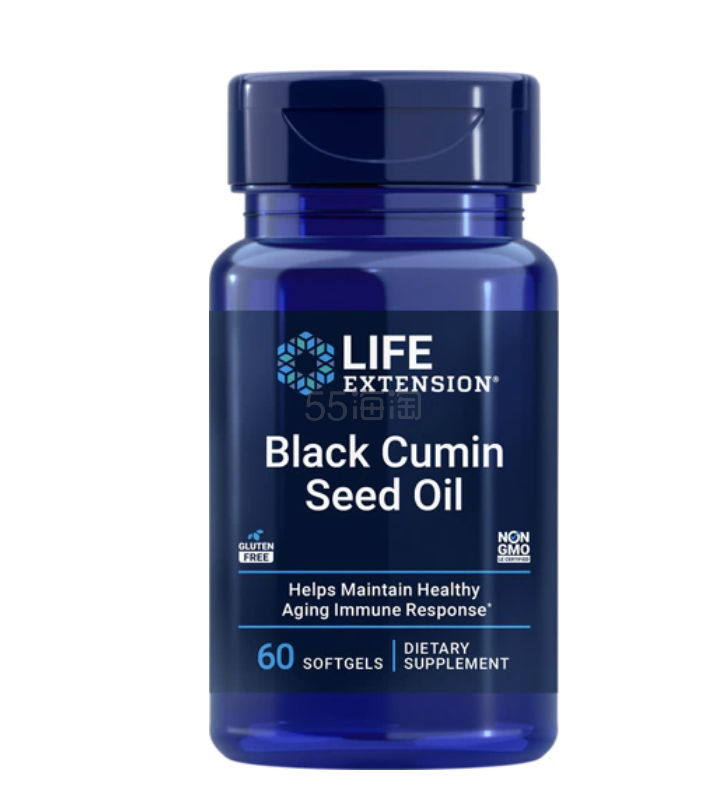 Life Extension 黑色小茴香籽油，60粒